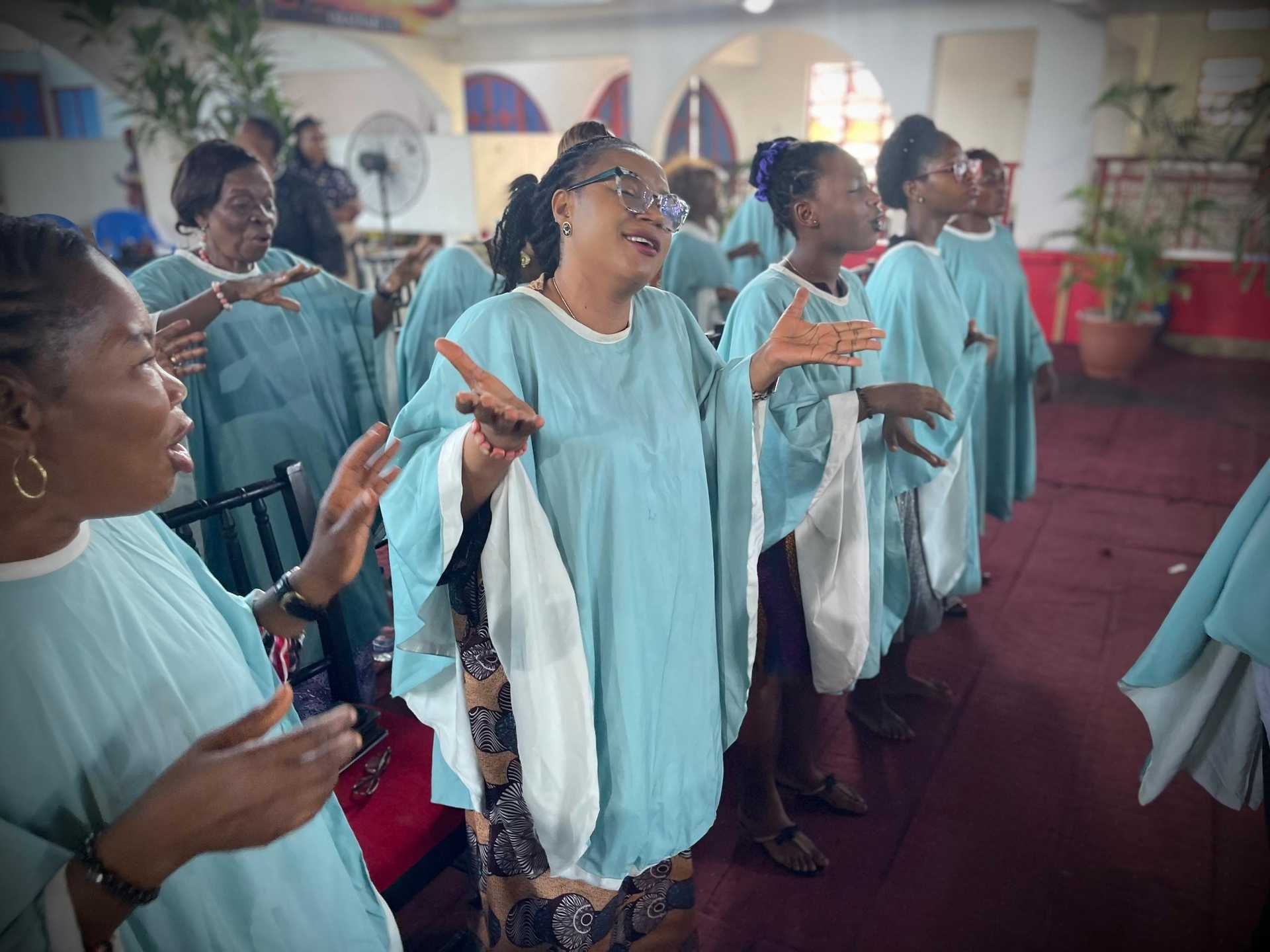 In His Presence we possess our poss